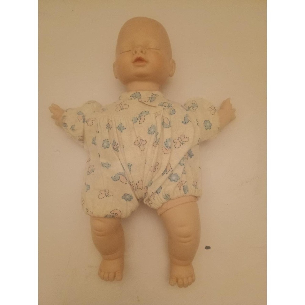Baby Doll in Butterfly Print Onesie